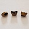 Embout &agrave; coller N&deg;04-2 Bronze 9 x 14 mm