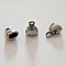 Embout &agrave; coller N&deg;06 Argent 13 x 10 mm