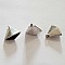 Embout &agrave; coller N&deg;11 Argent 20 x 21 mm