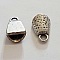 Embout &agrave; coller N&deg;15 Argent 24 x 16 mm