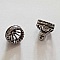 Embout &agrave; coller N&deg;10 Argent 14 x 13 mm