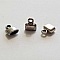 Embout &agrave; coller N&deg;29 Argent 9 x 8 mm
