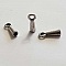 Embout &agrave; coller N&deg;22 Argent 14 x 4 mm