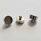 Embout &agrave; coller N&deg;27 Argent 7 x 9 mm