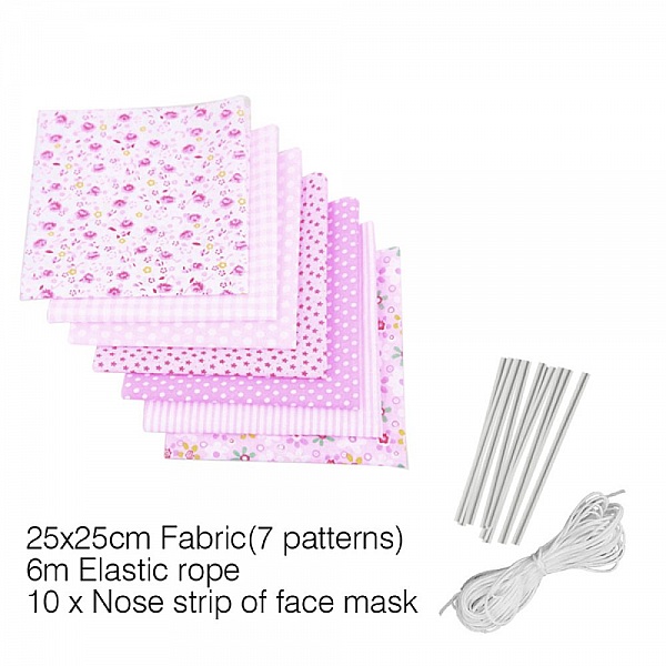 Ensemble de mat&eacute;riel de masque Rose