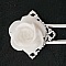 Epingle &agrave; cheveux Blanc mariage N&deg;04