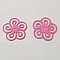 Estampe N&deg;03 Rosace Rose 25 mm
