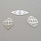 Estampe N&deg;06 Feuille Argent 31 x 16 mm