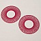Estampe N&deg;10 Rond 50 mm Fushia