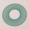 Estampe N&deg;10 Rond 50 mm Vert