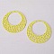 Estampe N&deg;12 Rond 32 mm Jaune