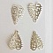 Estampe N&deg;18 Feuille 18 mm Argent