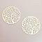 Estampe N&deg;19 Rond 45 mm Argent