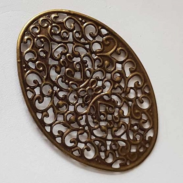 Estampe N&deg;30 Ovale 55 mm Bronze