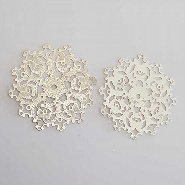 Estampe N&deg;32 Rond 38 mm Argent Lot 2 pi&egrave;ces