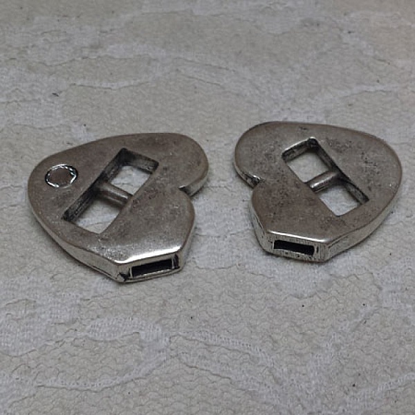 Fermoir 06 mm pour la cr&eacute;ation de Bracelet en cuir.