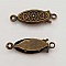 Fermoir Ovale Classique Bronze 21 mm