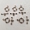 Fermoir Toggle Motif Rond Argent N&deg;03