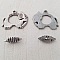 Fermoir Toggle Motif &Eacute;l&eacute;phant Argent N&deg;11