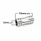 Fermoir aimant&eacute; Inoxydable 05 mm Argent N&deg;02