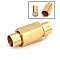 Fermoir aimant&eacute; Inoxydable 05 mm Dor&eacute; N&deg;01