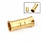 Fermoir aimant&eacute; Inoxydable 06 mm Dor&eacute; N&deg;06