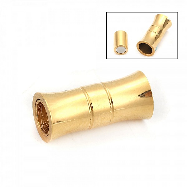 Fermoir aimant&eacute; Inoxydable 06 mm Dor&eacute; N&deg;06