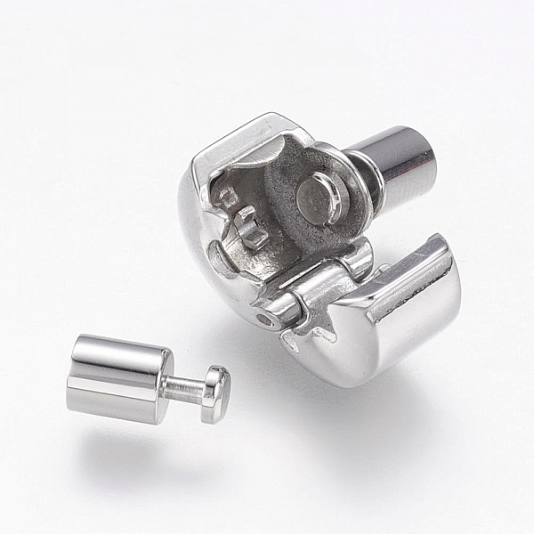 Fermoir clip complet N&deg;04 Inoxydable