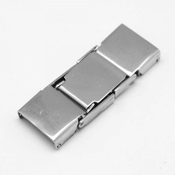 Fermoir clip griffe pour cuir 10 mm de large N&deg;04