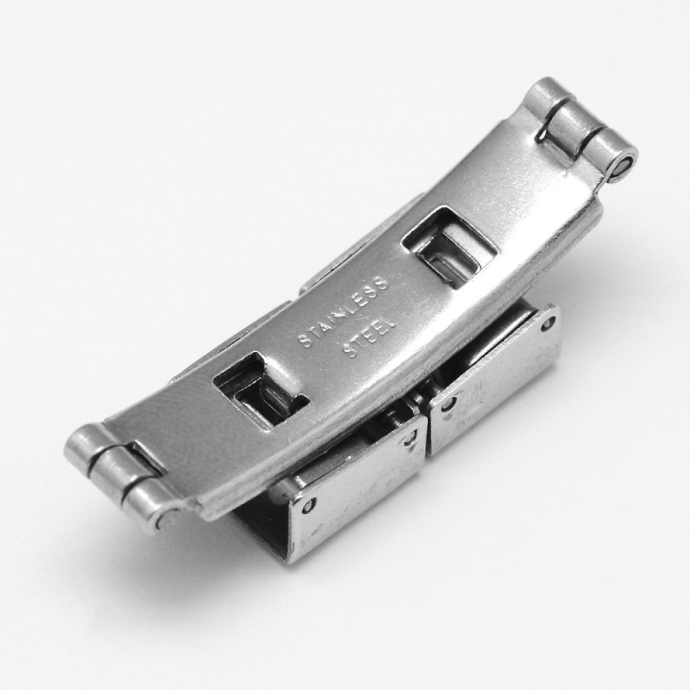 Fermoir clip griffe pour cuir 10 mm de large N&deg;02