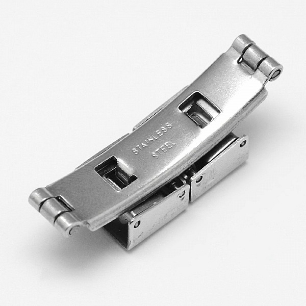 Fermoir clip griffe pour cuir 10 mm de large N&deg;02