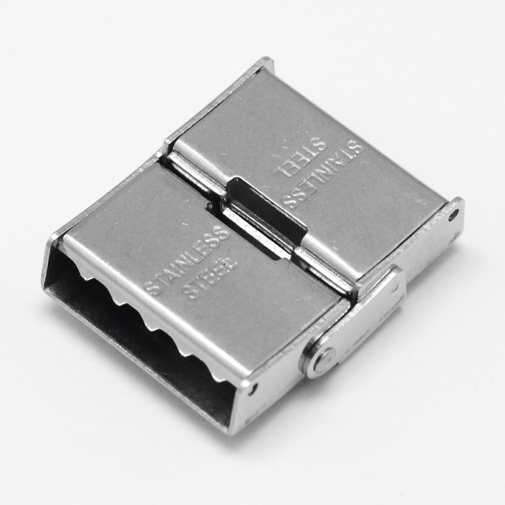 Fermoir clip griffe pour cuir 20 mm de large N&deg;02