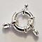 Fermoir rond &agrave; ressort Argent 925 N&deg;03-02
