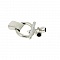 Fermoir toggle pour cuir de 5 mm en Zamak