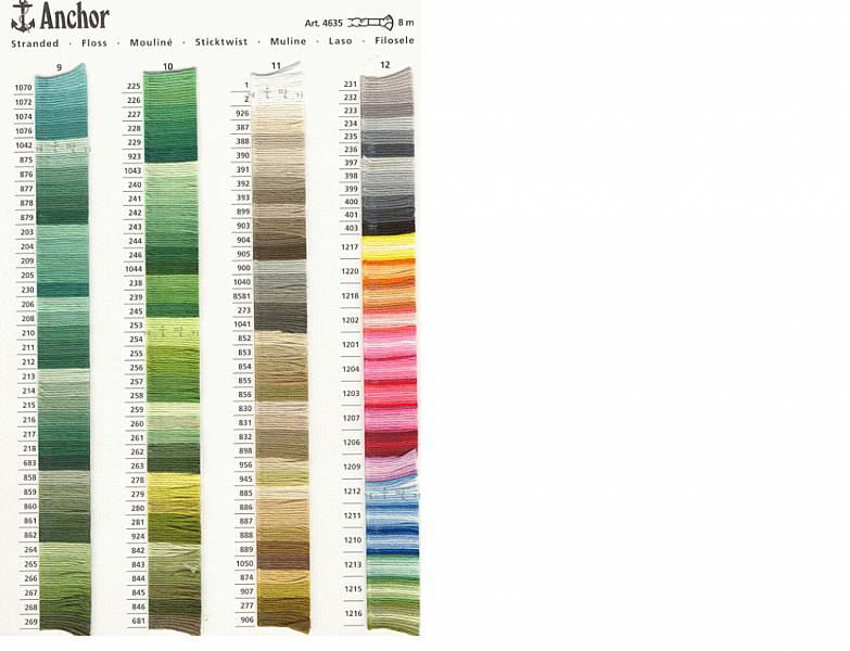Fils &agrave; broder Anchor moulin&eacute; coloris 0217