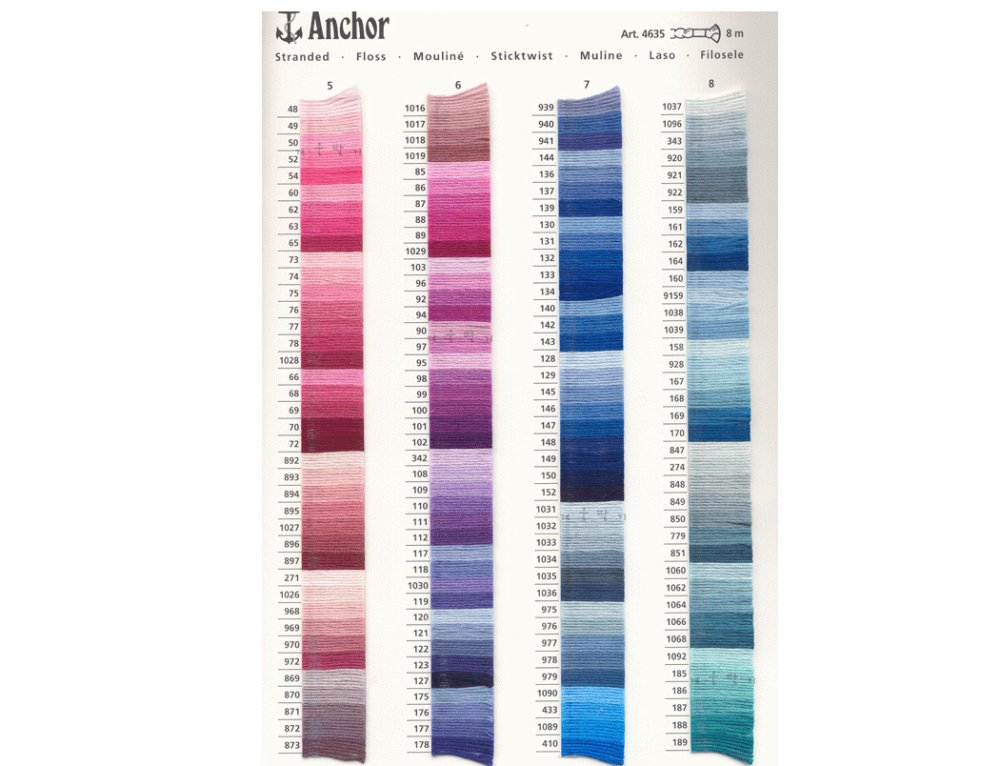 Fils &agrave; broder Anchor moulin&eacute; coloris 0893
