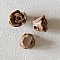Fleur Fa&iuml;ence 15 mm N&deg;01-04 Marron