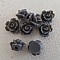 Fleur Synth&eacute;tique 09 mm N&deg;01-06 Gris fonc&eacute;