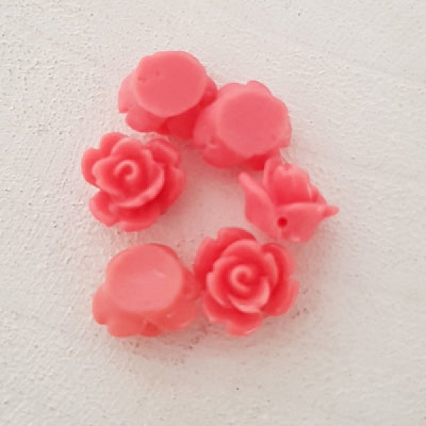 Fleur Synth&eacute;tique 09 mm N&deg;01-19 Saumon fonc&eacute;