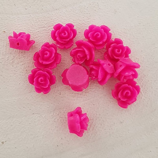 Fleur Synth&eacute;tique 09 mm N&deg;01-21 Rose