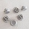 Fleur Synth&eacute;tique 11 mm N&deg;01-05 Gris clair