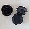 Fleur Synth&eacute;tique 20 mm N&deg;01-10 Noir