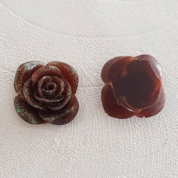 Fleur Synth&eacute;tique 20 mm N&deg;05-16 Marron