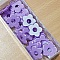 Fleur Synth&eacute;tique 27 mm Mauve