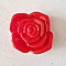 Fleur Synth&eacute;tique 37 mm N&deg;06-02 Rouge