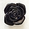 Fleur Synth&eacute;tique 37 mm N&deg;06-05 Noir