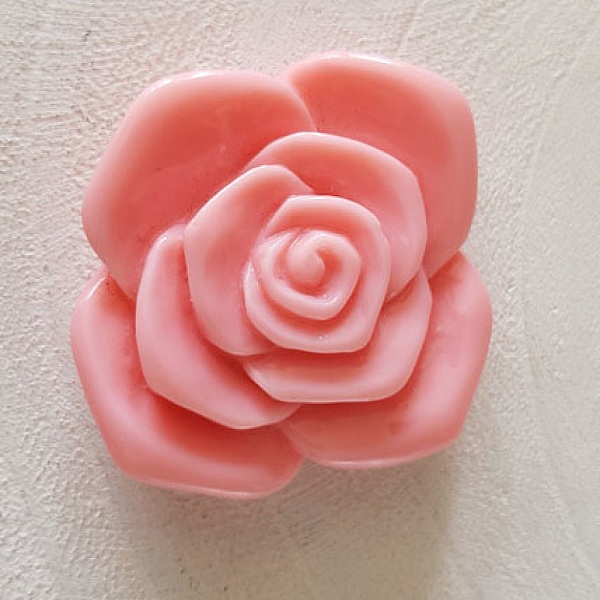 Fleur Synth&eacute;tique 37 mm N&deg;06-06 Rose