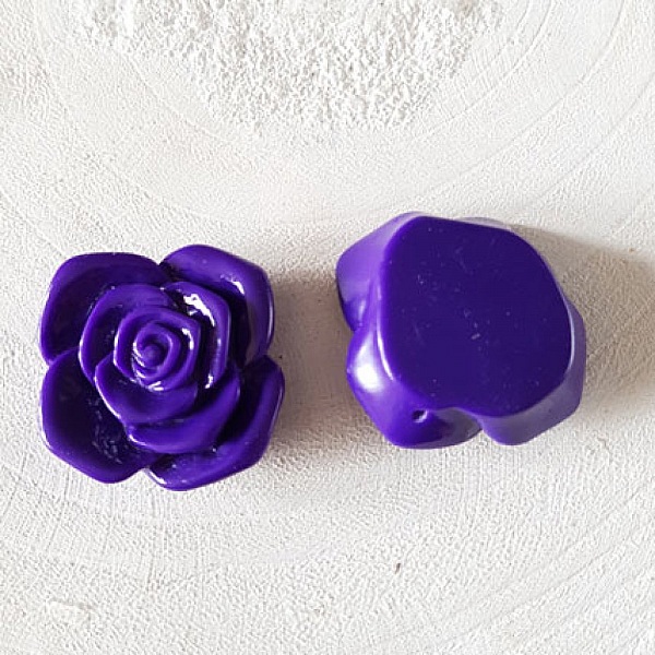 Fleur Synth&eacute;tique 37 mm N&deg;06-08 Violet