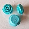 Fleur Synth&eacute;tique N&deg;02-07 turquoise