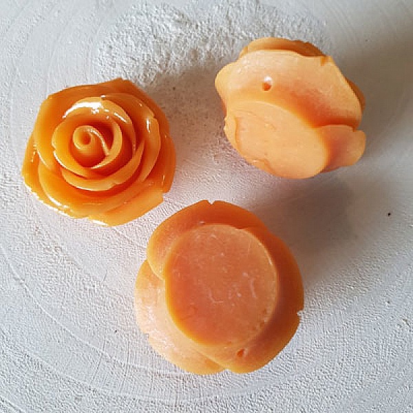 Fleur Synth&eacute;tique N&deg;02-12 orange